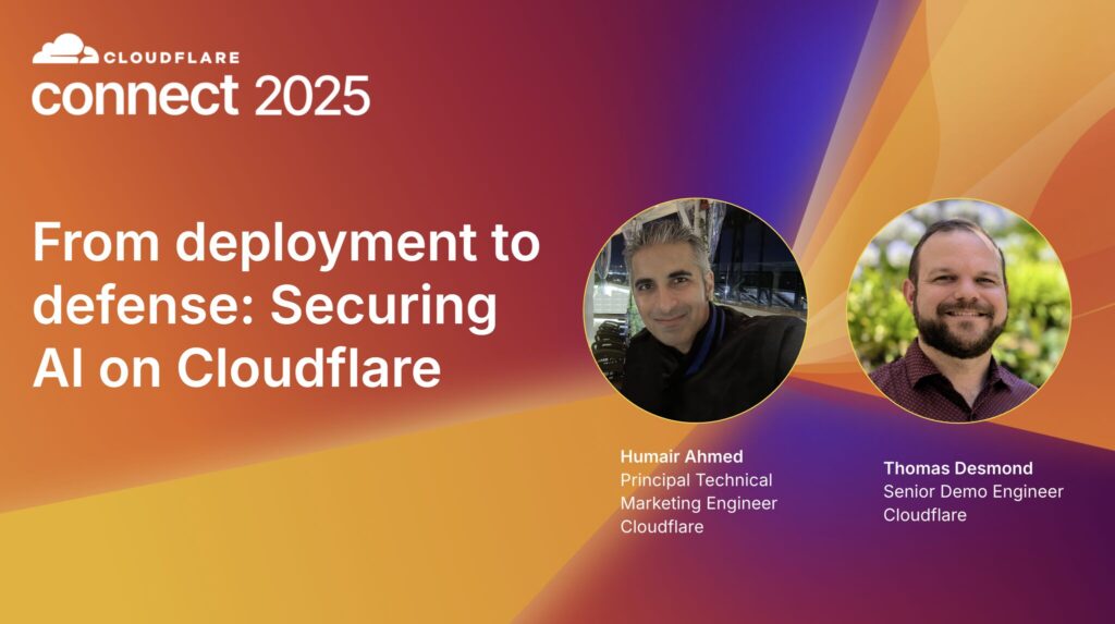 From deployment to defense: Securing AI on Cloudflare